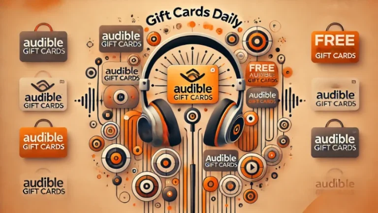 Free Audible Gift Cards
