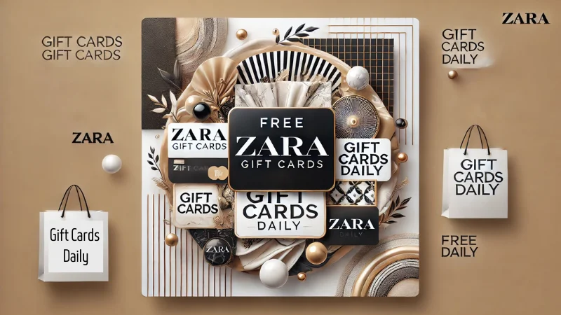 Free Zara Gift Cards