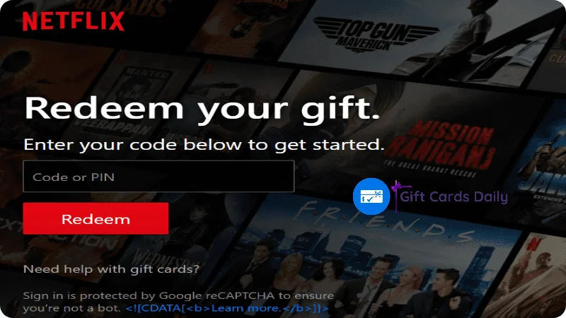 How to Use Free Netflix Gift Cards