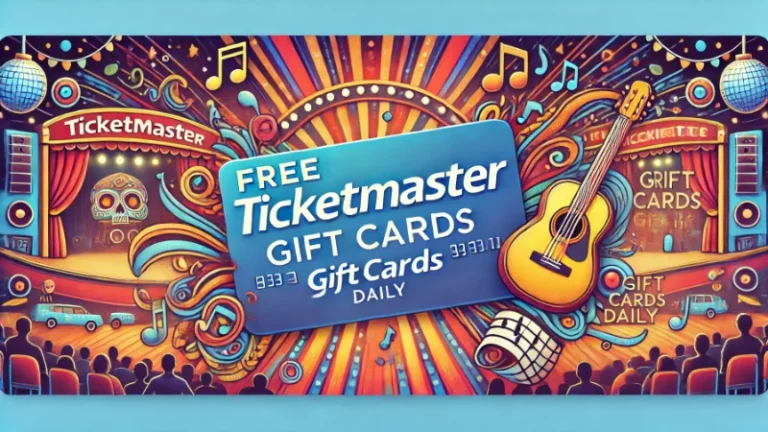 Free Ticketmaster Gift Cards