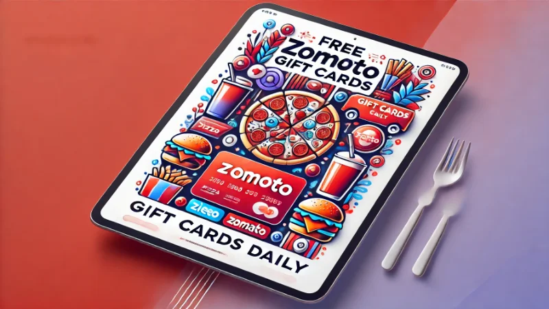Free Zomato Gift Cards