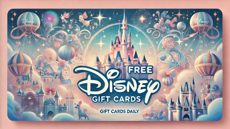 Free Disney Gift Cards