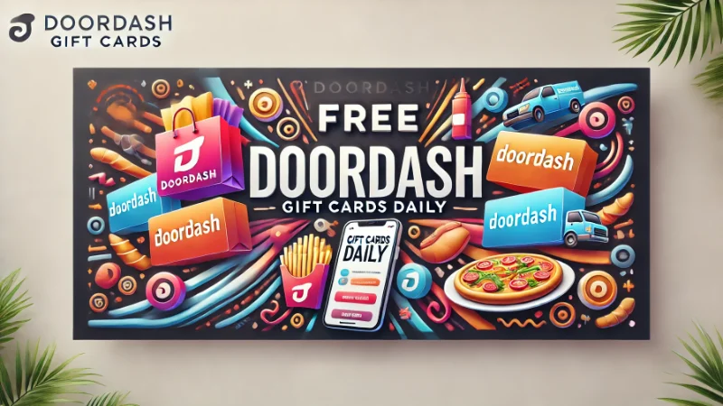 Free DoorDash Gift Cards 2025