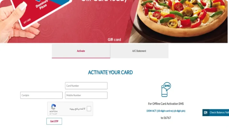 Use Free Domino’s Gift Cards