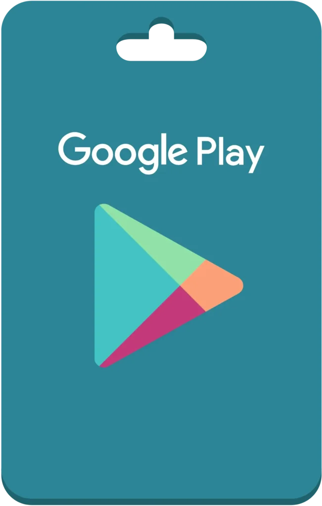 Google Play gift card logo, a reward for earning points on the GiftCards Daily app.