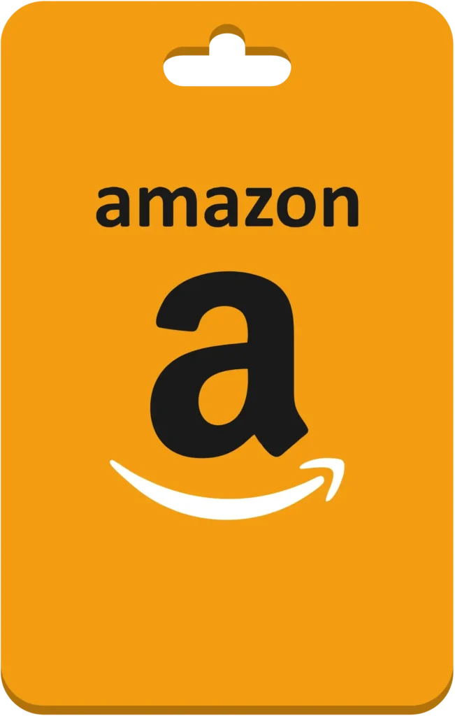 Amazon gift card logo, a reward available on the GiftCards Daily app.