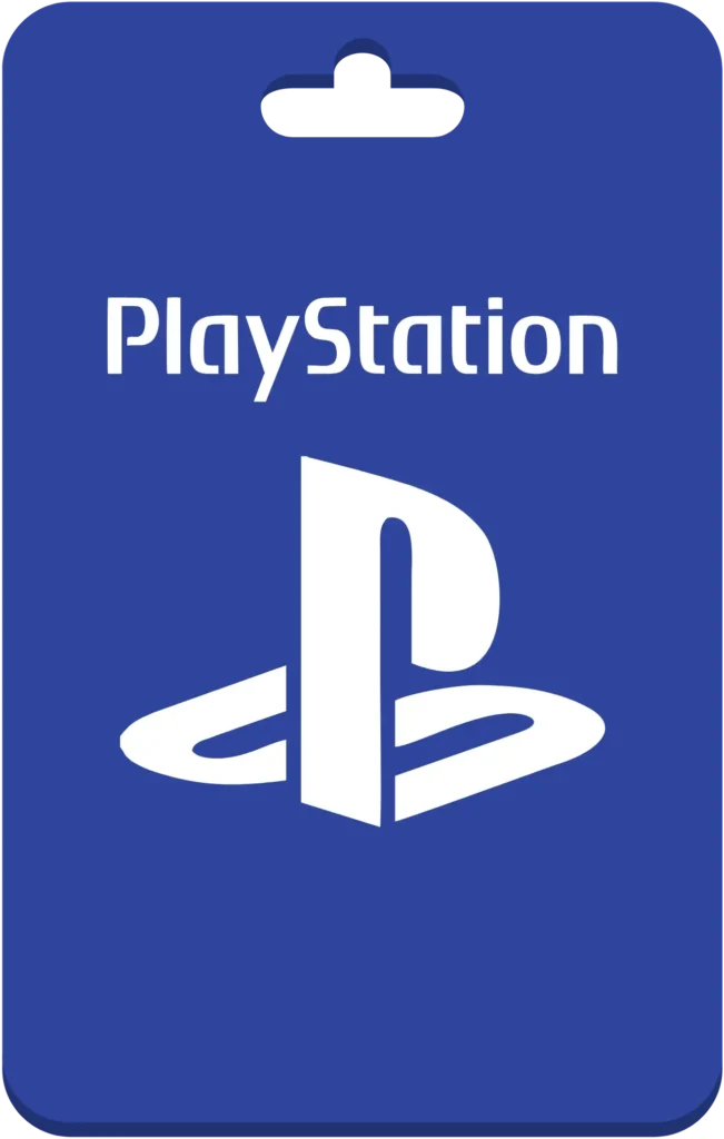 PlayStation Store gift card logo for console gamers, a reward on GiftCards Daily.